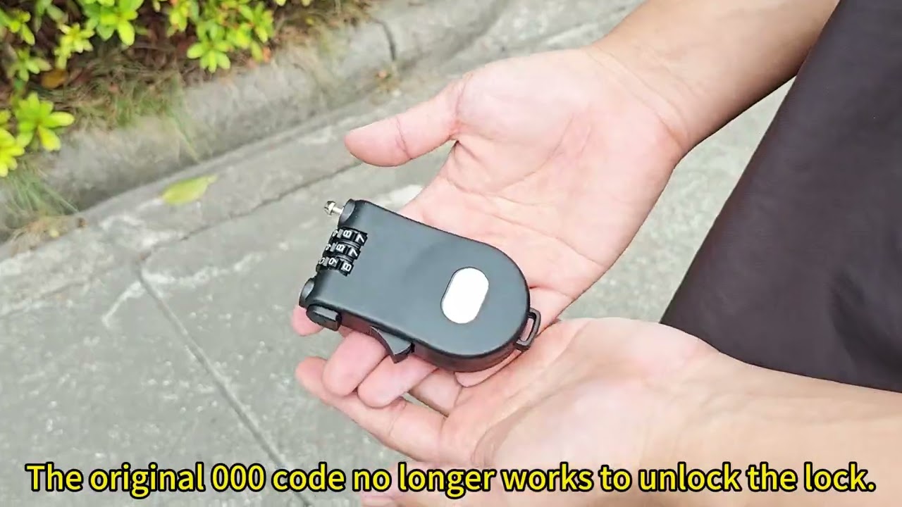 YH9909 Compact and portable password Cable Lock