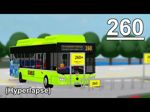 Riverkang Bus Interchange Yutong E12 On Svc 260 Hyperlapse Youtube - all cheat codes for roblox bus stop sim