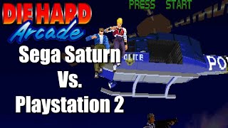 Die Hard Arcade Dynamite Deka - Saturn Vs. Playstation 2 Pcsx2