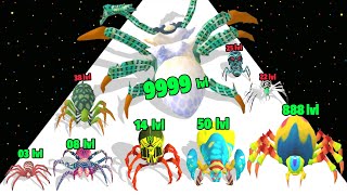 Spider Evolution Adventure - Level Up Spider Max Level ASMR Gameplay