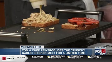 Tom & Chee brings back crunchy garlic chicken melt for limited time