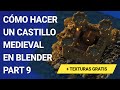 ▷ Cómo hacer un castillo medieval en Blender | part 9