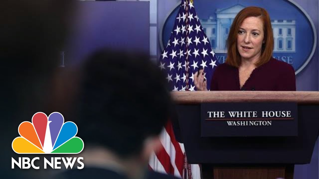 Live: White House Holds Press Briefing | NBC News