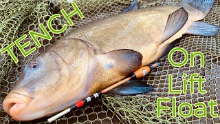 TENCH Fishing using handcrafted (BeeMouse fishing) LIFT FLOATS