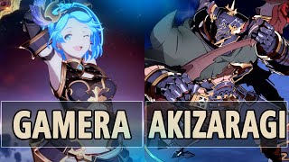 GBVSR:🔥Gamera (Djeeta) Vs Akizaragi (Vaseraga)🔥| High Level Gameplay.