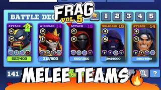 FRAG Pro Shooter - Gameplay Walkthrough - Melee Characters🔥(iOS,Android)