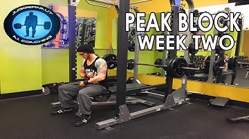 Peak Block Week 2 | Feeling The Strain | Juggernaut AI Coaching