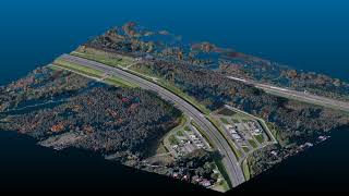 Processed image with BIRDIE UAV