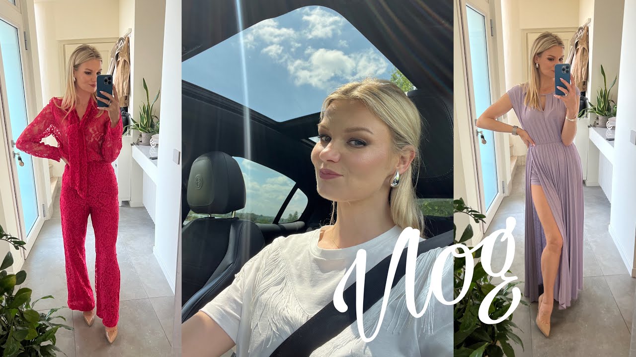 Mierzymy stylizacje na wesele! 👗 Pomóżcie mi wybrać + rozpakowuję prezenty 🎁 i przesadzam kwiaty