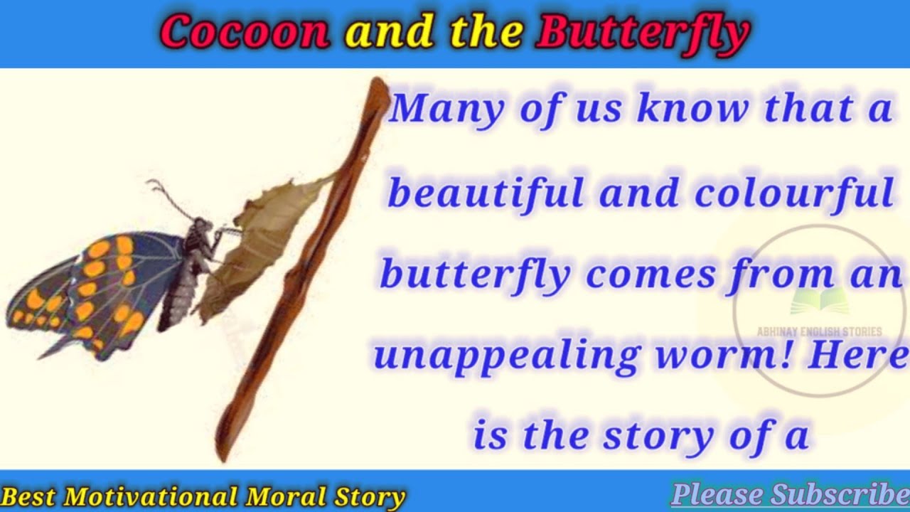 Cocoon and The Butterfly🦋।Story of The Butterfly and The Cocoon