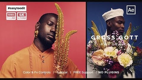 Multi Frame Slideshow Opener | After Effects Template