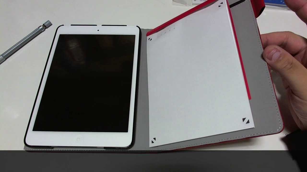 Ipad Mini を Xpad でシステム手帳チックに 前半 Youtube