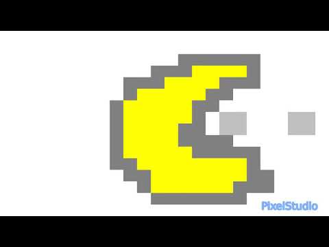 pac man eating