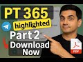 PT 365 updated part 2 , download pdf from civil soldier telegram