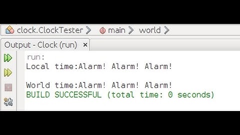 Prog. Project - Clock & Alarm part 2 [Subclass, Superclass, Inheritance, Overriding ] (Java)