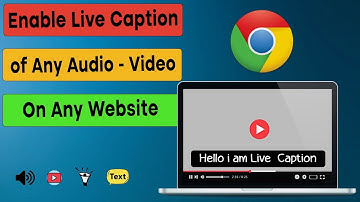How to get Live Caption of any Video in Google Chrome : Enable Live Caption of any Audio-Video