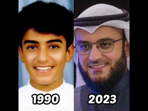 Sheikh Mishary Rashid Al Afasy: 1990 VS. 2023 || Beautiful Recitation of the Quran || #IslamShorts