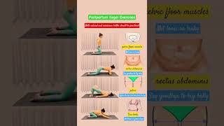 Kegel exercises you can do them no matter how long after giving birth #slimming whole body #workout
