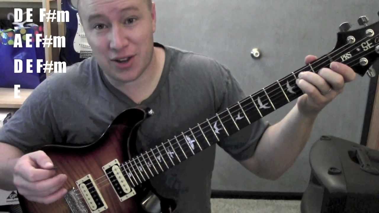 QUICK & EASY Guitar Tutorial (W/ Tabs) on How to Play WFM by