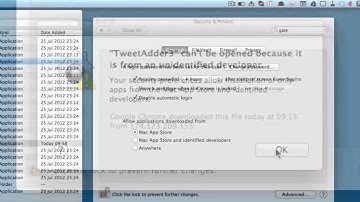 Mountain Lion Gatekeeper features