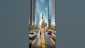 "The Duck Has Been Captured! Rescue Team in Action!" #shortsfeed #shorts #ai #duck
