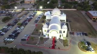 2015 10 13 H. H. Pope Tawadros II at St Philopateer Coptic Orthodox Church, Richardson