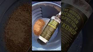 Panning @FlourgoldWizards  crushed Yooperlite Paydirt! What a great bag! Pure Michigan pay!!