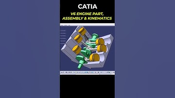 CATIA V6 Engine #catia #automobile #cad