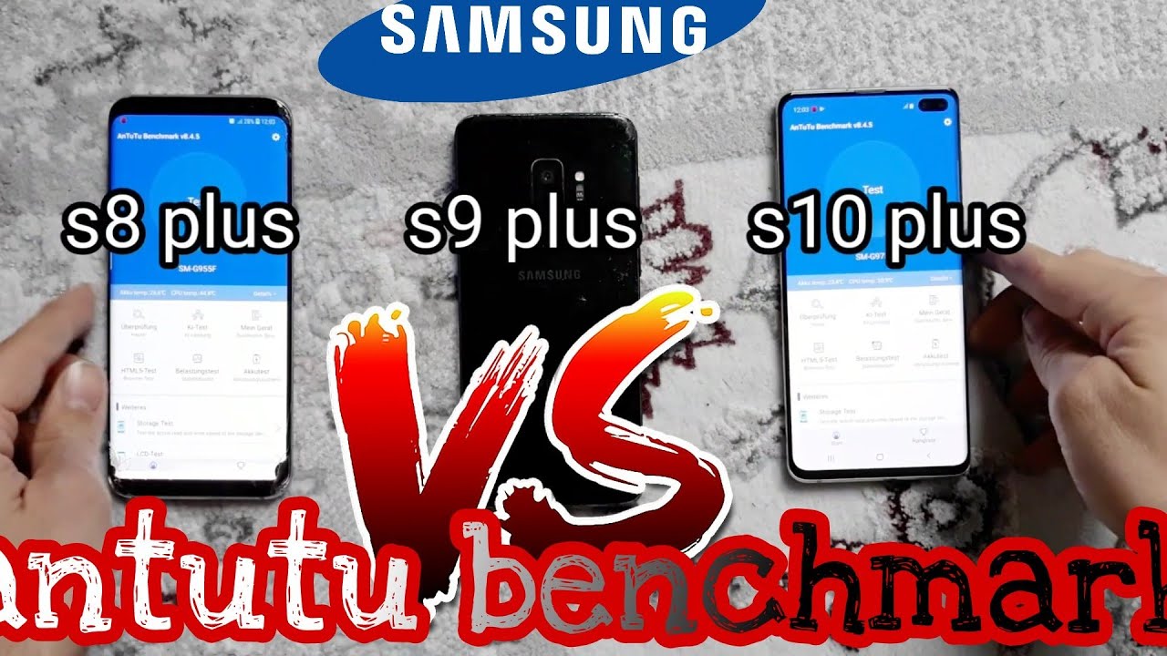 Samsung Galaxy S10 Plus Vs S9 Plus Vs S8 Plus Antutu Benchmark Youtube