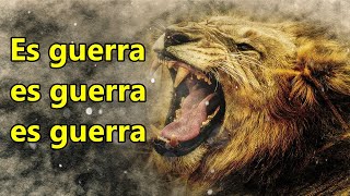 Video thumbnail of "Canciones de la IURD - Es guerra! (La boca del león, yo voy a atar)"