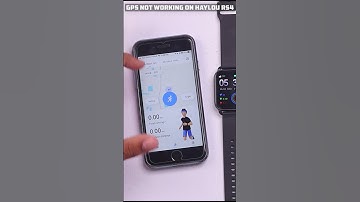 GPS not working on Haylou RS4 | #shorts