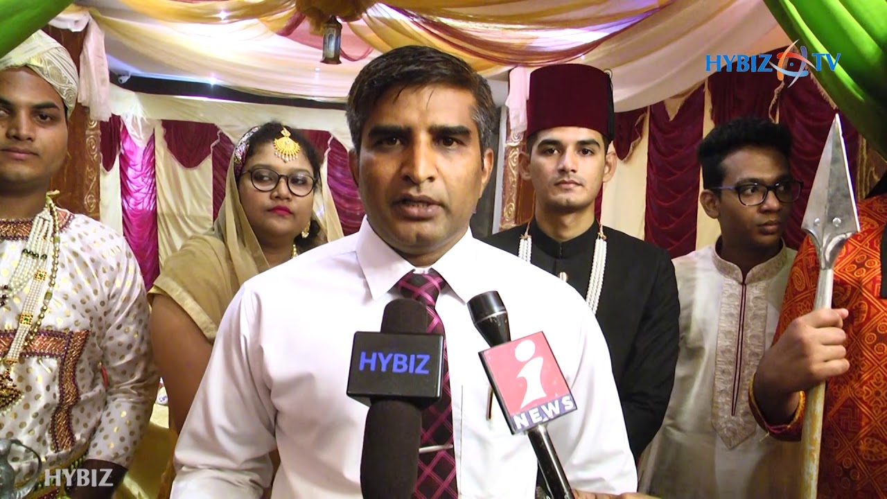 newspaper mockup Ramesh Kumar Reddy - Principal Regency College | Dawat E Lazeez in Royal Darbar @ Ragency