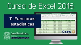 Funciones estadísticas básicas en Excel