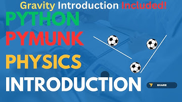 PyMunk Physics Introduction with Python and Pygame!