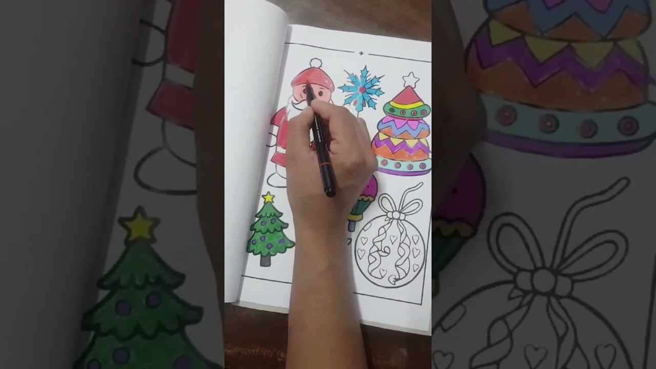 "Adorable Christmas Coloring Pages for Kids 🎄 | Fun Holiday Art!" 