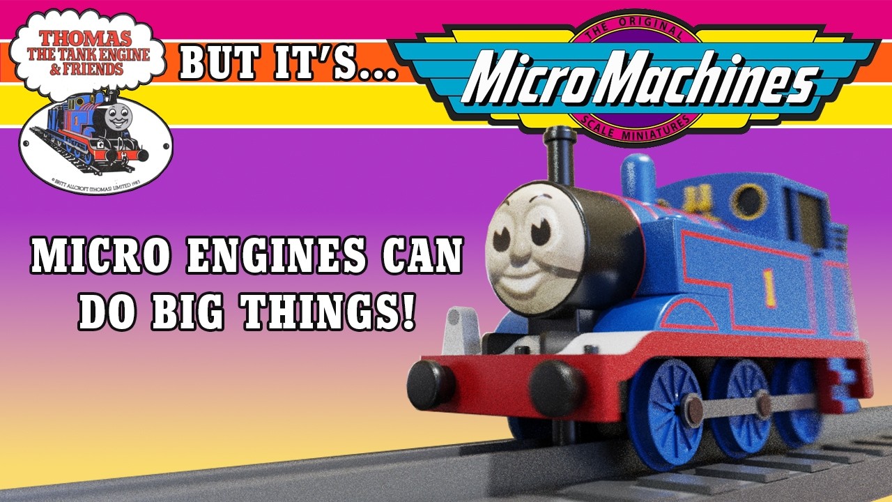 What if MICRO MACHINES Made a Thomas range? - YouTube