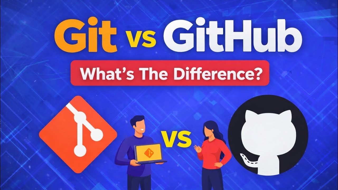 Git vs GitHub for Beginners (Clear & Simple Guide) - YouTube