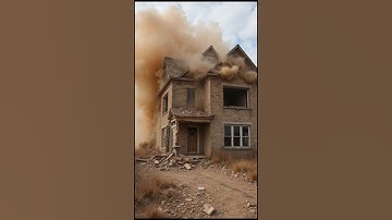 Classic House Collapse Caught on Camera – Shocking Footage!
