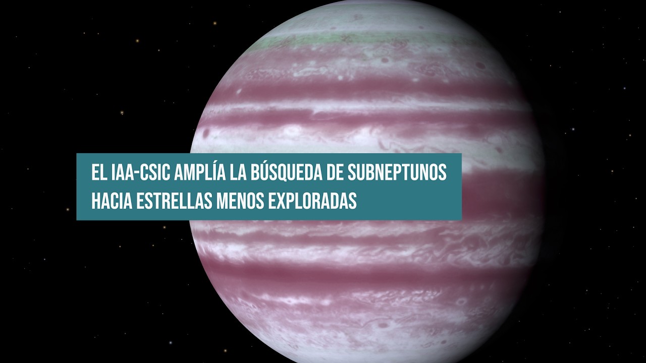 El IAA-CSIC amplía la búsqueda de subneptunos hacia estrellas menos exploradas