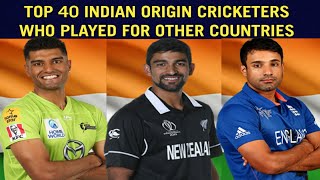 Top 40 Indian Origin Cricketers Who Played for Other Countries | Cric Tube screenshot 1