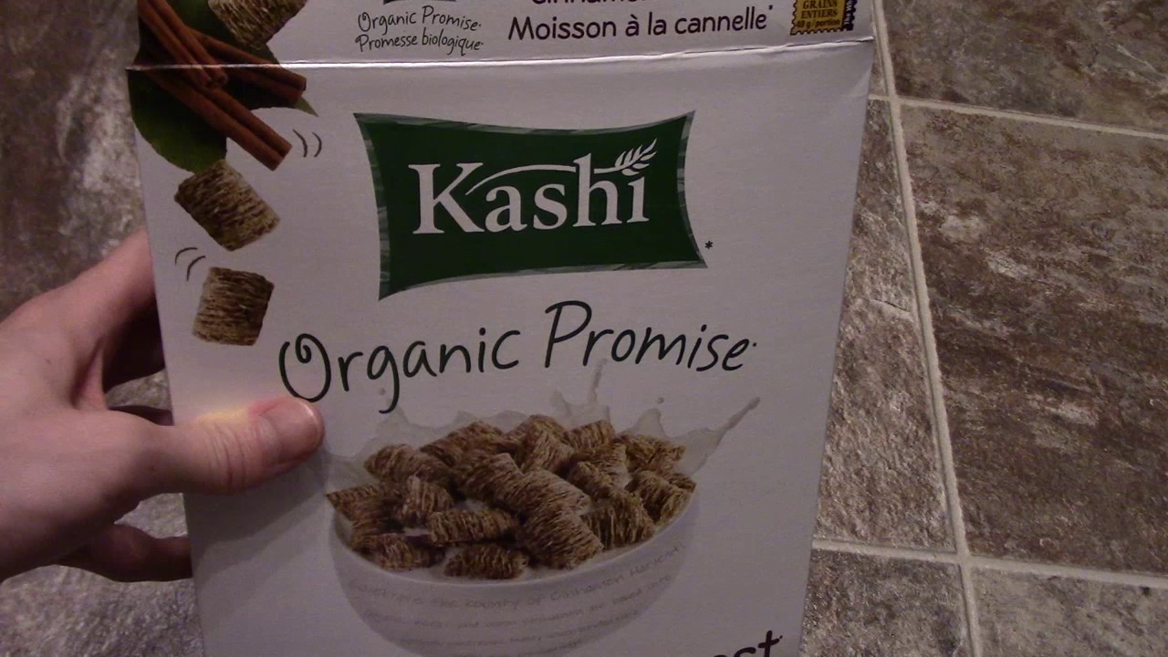 Review Kashi Organic Promise Cinnamon Harvest taste test YouTube
