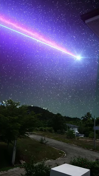 Kimi no nawa Meteor effect