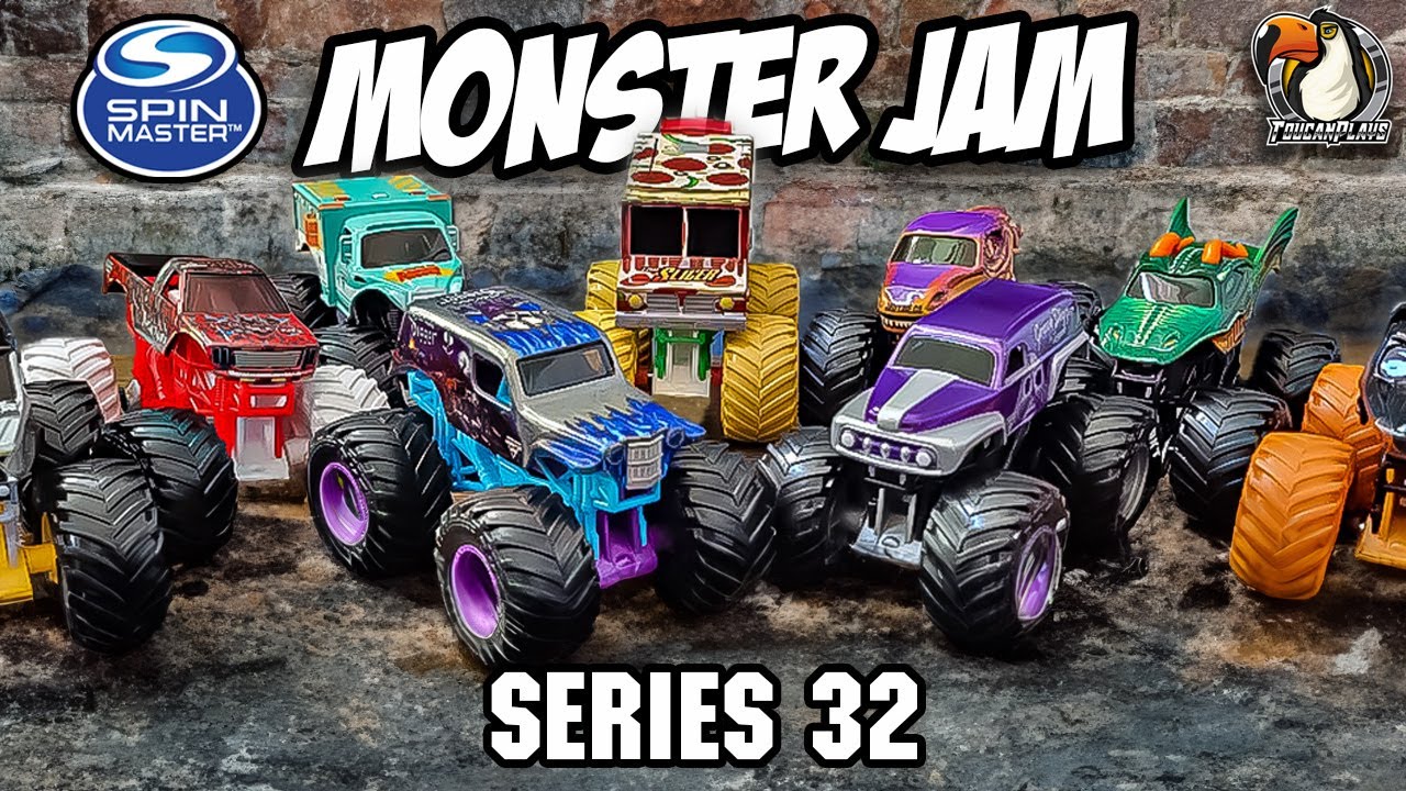 すーおまとめ　モンスタージャム MONSTER JAM MIX 35 UNBOXING AND REVIEW WITH CAKES 🎂 THE