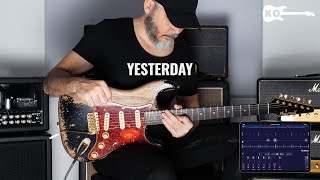 The Beatles - Yesterday - Electric Guitar Cover by Kfir Ochaion - Jamzone App