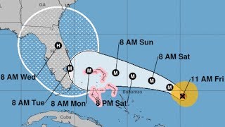 Hurricane Dorian Forecast Update, Spaghetti Models, & Charts [NHC]