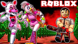 Can Funtime Foxy and Glamrock Chica ESCAPE MR CHAINSAWS ASYLUM!?