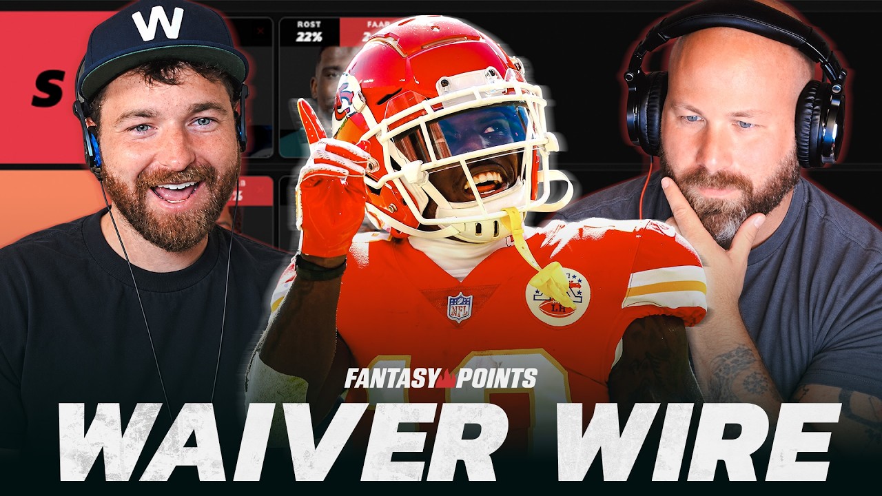Ranking ALL of the Week 5 Fantasy Football Waiver Wire Targets