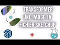 Comment utiliser L'extension Transmutr - Transformer une image en fichier SketchUp 2022