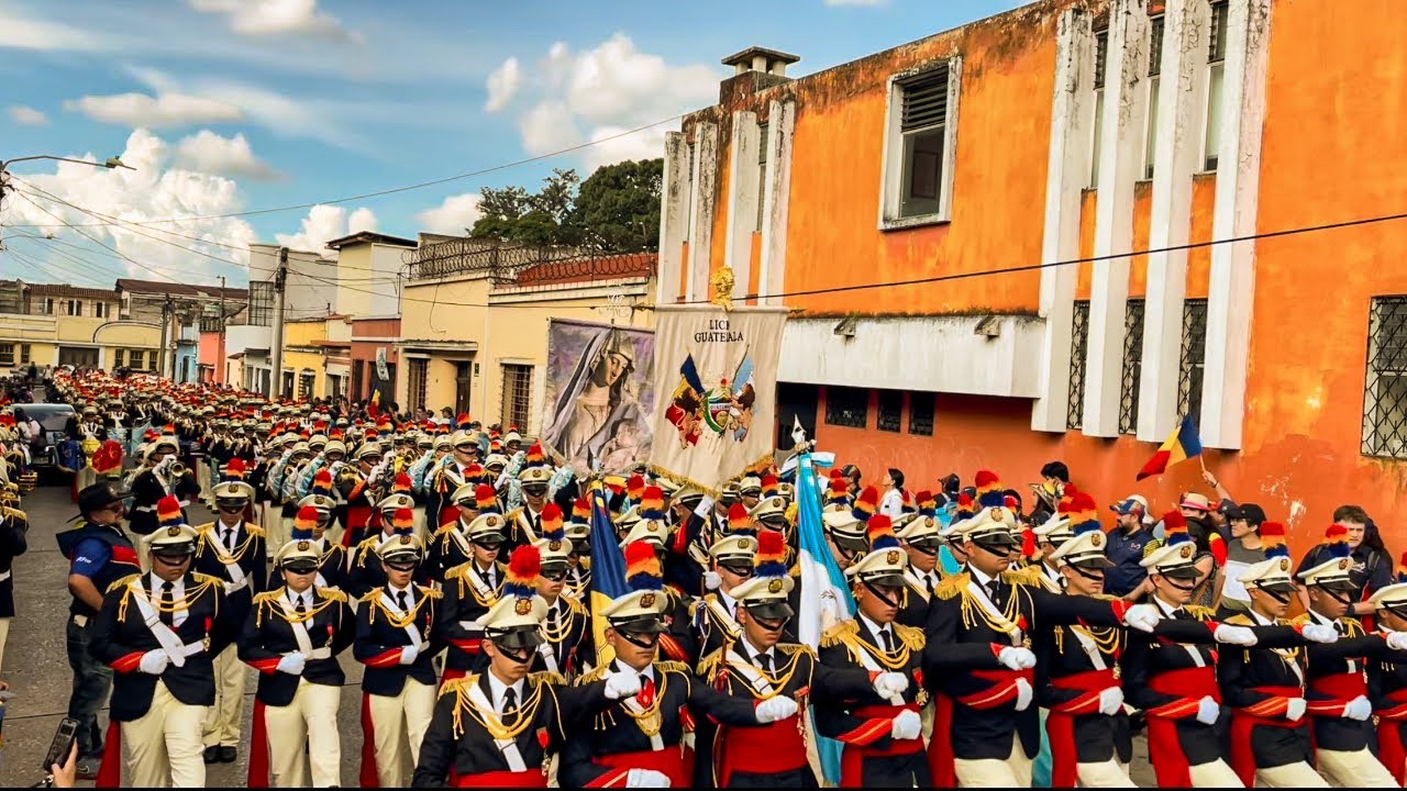 BANDA LICEO GUATEMALA - 14 de Septiembre de 2024 - CRUZ ROJA
