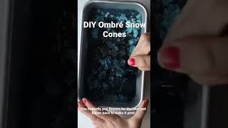 Cool Down With Some Homemade Snow Cones That Change Color  Instructions On Other 